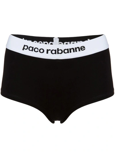 Shop Paco Rabanne Logo Band Briefs