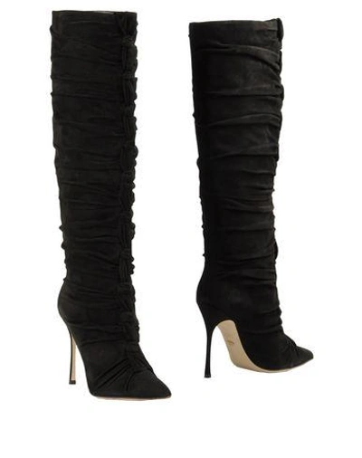 Sergio Rossi Boots In Black