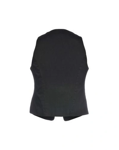 Shop Superfine Vests In Black