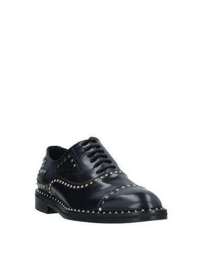 Shop Zadig & Voltaire Laced Shoes In Dark Blue