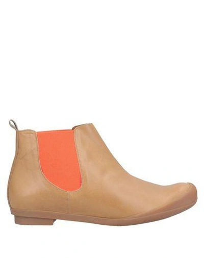 Shop Tracey Neuls Ankle Boots In Camel