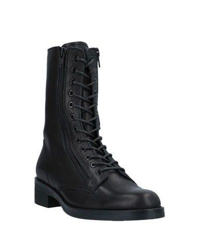 Shop Yohji Yamamoto Ankle Boot In Black