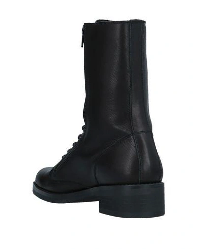 Shop Yohji Yamamoto Ankle Boot In Black