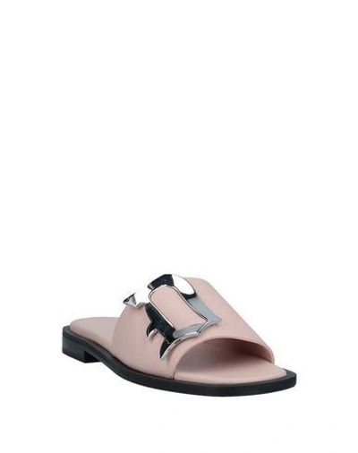 Shop Dondup Sandals In Light Pink