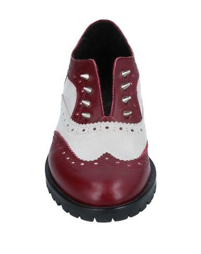 Shop L'f Shoes Loafers In Brick Red