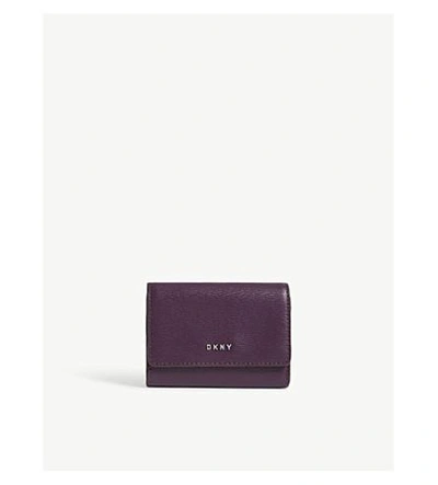 Shop Dkny Bryant Textured Leather Mini Purse In 6bj