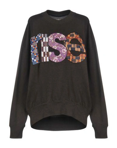 Shop Isabel Marant Étoile Sweatshirt In Dark Brown