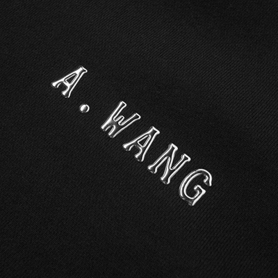 Shop Alexander Wang Credit Card Crew Sweat In Black
