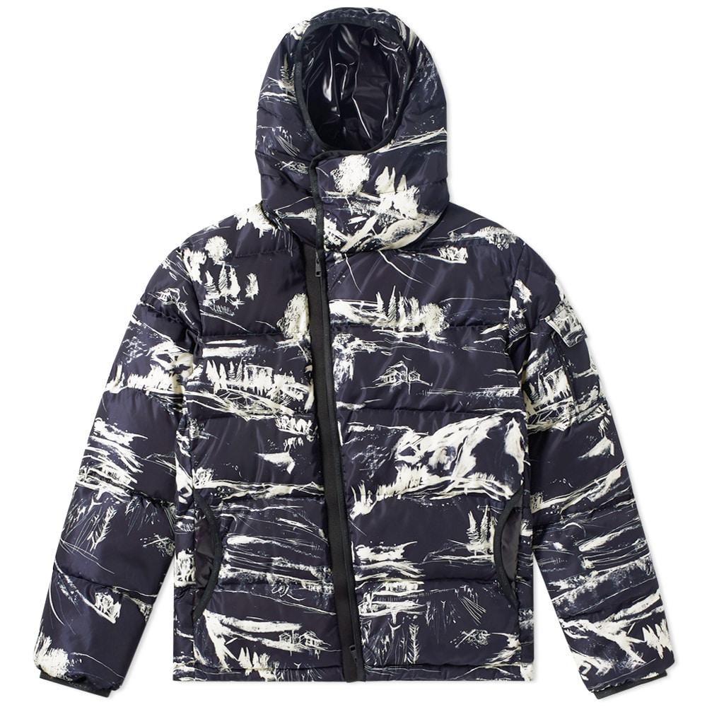 moncler ski print jacket