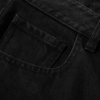 Shop Raf Simons Patch Regular Fit Jean In Black