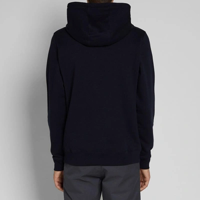 Shop Norse Projects Vagn Classic Hoody In Blue