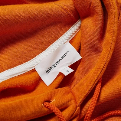 Shop Norse Projects Vagn Classic Hoody In Orange