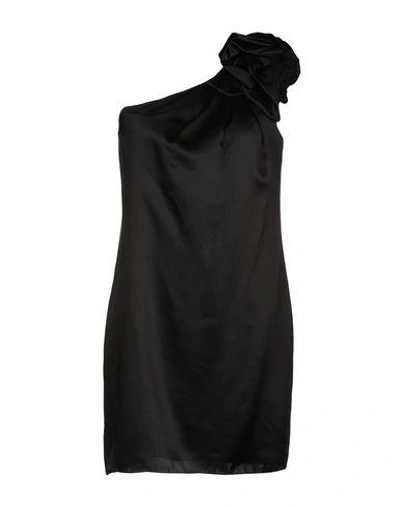 Shop 7 For All Mankind Short Dress In Black