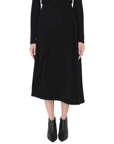 Shop Primordial Is Primitive 3/4 Length Skirts In Black