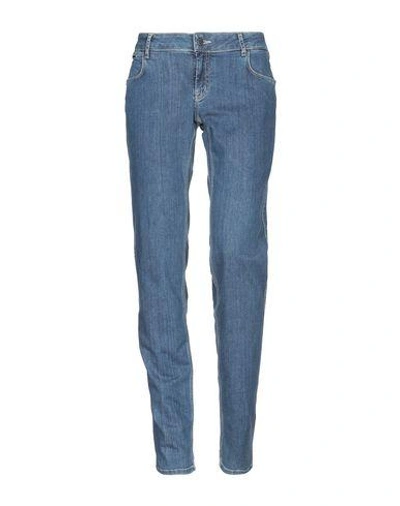 Shop Calvin Klein Collection Denim Pants In Blue