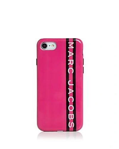 Shop Marc Jacobs Iphone 8 Case In Pink Multi/gold