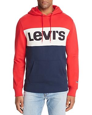 levis colour block hoodie