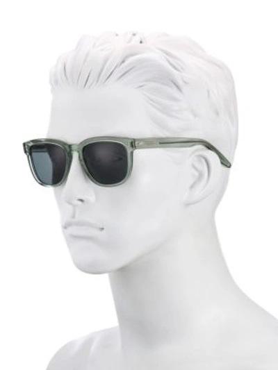 Shop Barton Perreira Coltrane Absint 54mm Square Sunglasses In Absinthe