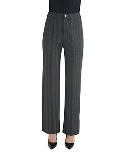 Shop Lyssé Jackie Herringbone-stripe Pants In Stripe Herringbone