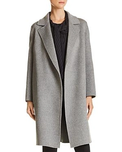 Shop Theory Clairene Wool & Cashmere Coat - 100% Exclusive In Medium Gray Melange