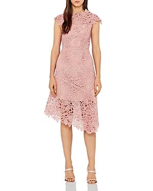reiss pale pink dress
