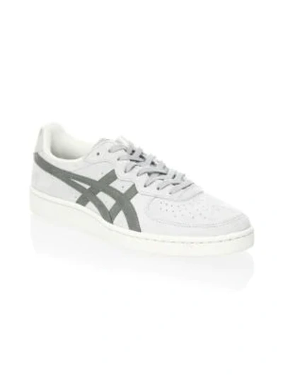 Shop Onitsuka Tiger Gsm Suede Low-top Sneakers In High Rise Castle Rock