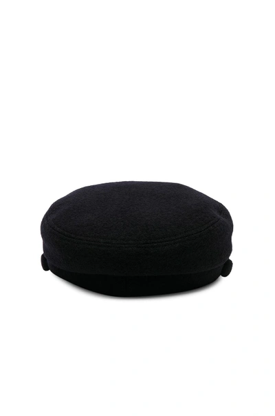 Shop Maison Michel New Abby Cut & Sew Hat In Black