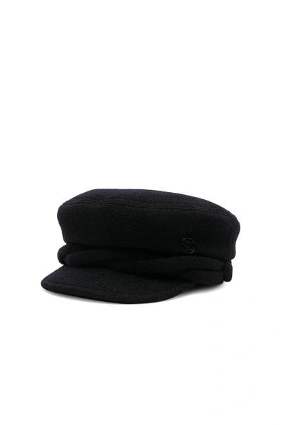 Shop Maison Michel New Abby Cut & Sew Hat In Black