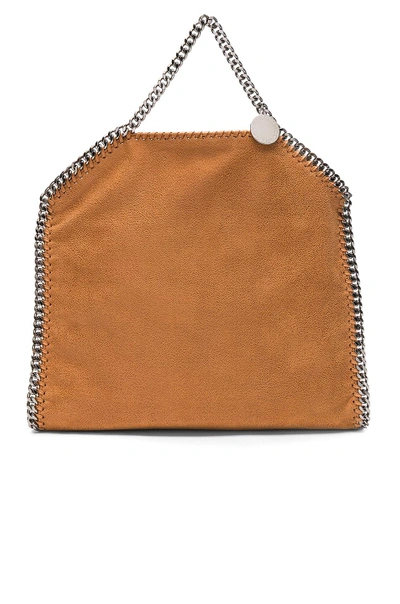 Shop Stella Mccartney Small Fallabella Tote In Brown