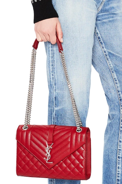 Medium Monogramme Envelope Chain Bag