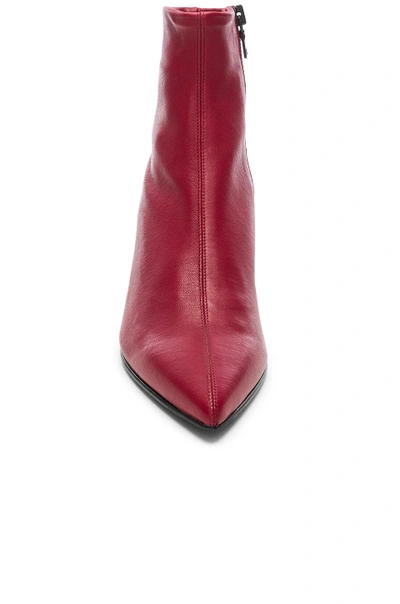 Leather Beha Stretch Boots
