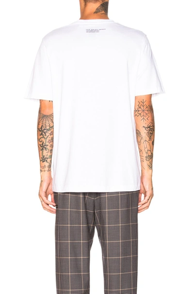 Shop Oamc Maciunas Tee In White