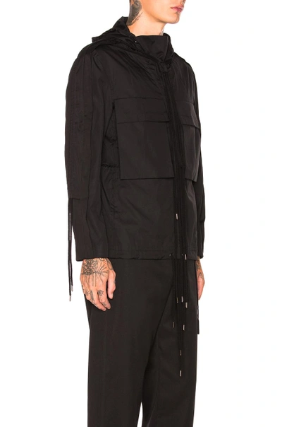 Shop Craig Green Fold Hood Shirt In Black