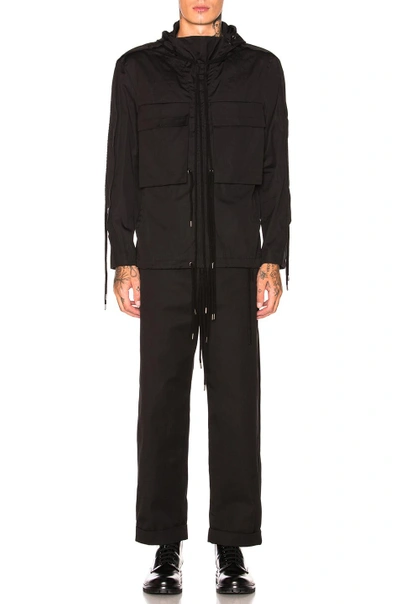 Shop Craig Green Fold Hood Shirt In Black