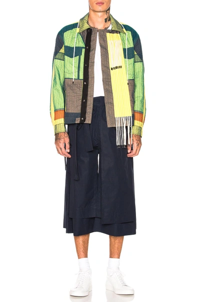 Shop Craig Green Tent Jacket In Green,yellow