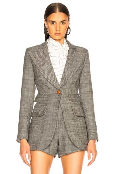 Shop Smythe Birkin Blazer In Grey