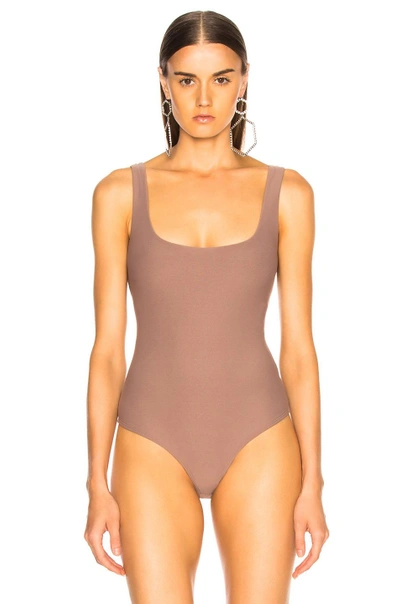 Shop Alix Mott Bodysuit In Nude