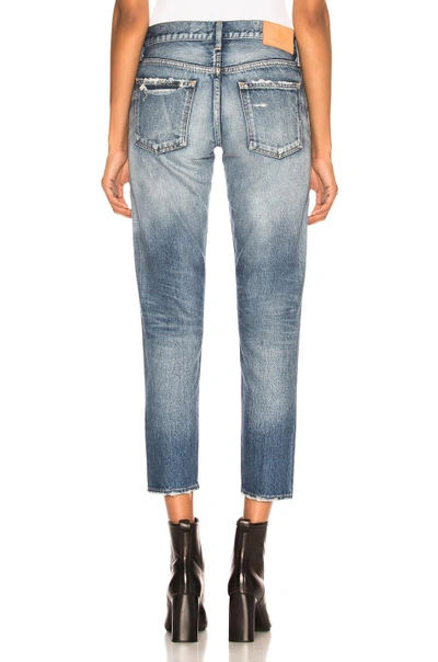 Shop Moussy Vintage Vienna Tapered In Blue