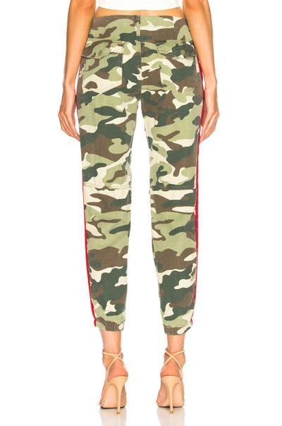 Shop Mother The No Zip Misfit Pant In Camo,green. In Double Time Camo