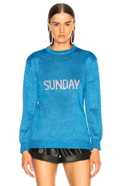 Sunday Lurex Crewneck Sweater