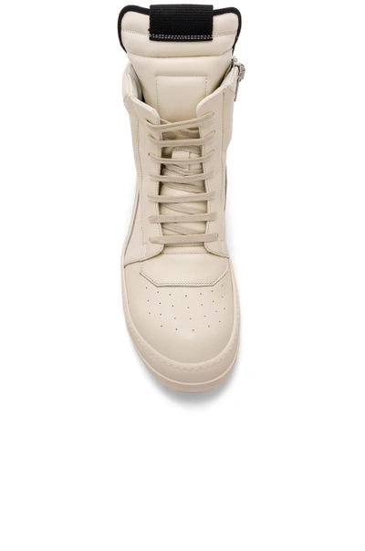 Shop Rick Owens Geobasket In White