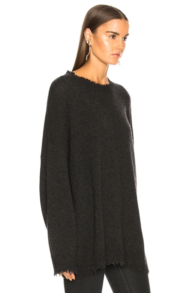 Boyfriend Cashmere Crewneck Sweater