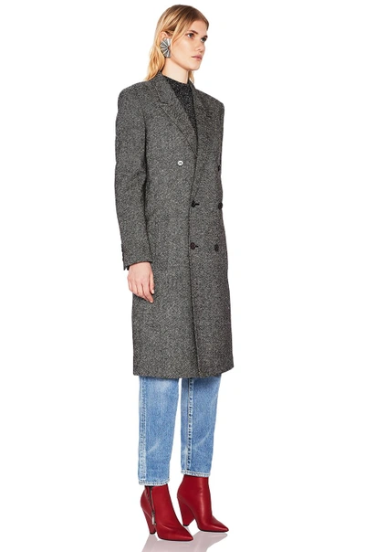 Tweed Classic Double Breasted Coat