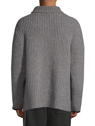 Shop 3.1 Phillip Lim / フィリップ リム Long Sleeve Chunky Sweater In Navy
