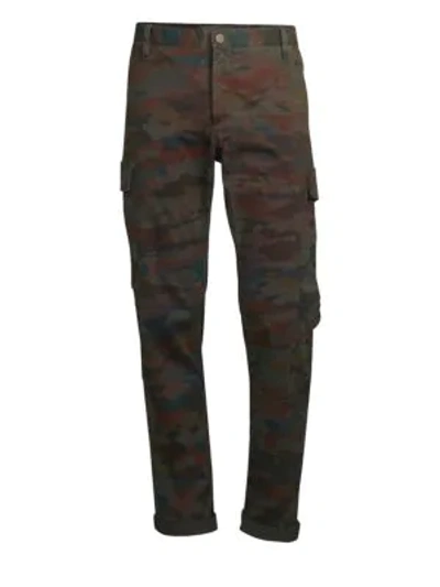 Shop J Brand Navis Cargo Trousers In Root Vegetable