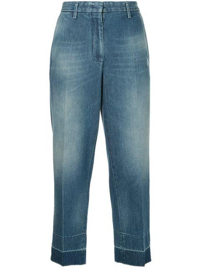Shop Golden Goose High Rise Jeans In Blue