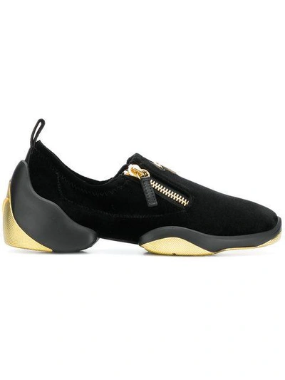 Shop Giuseppe Zanotti Design Light Jump Sneakers - Black