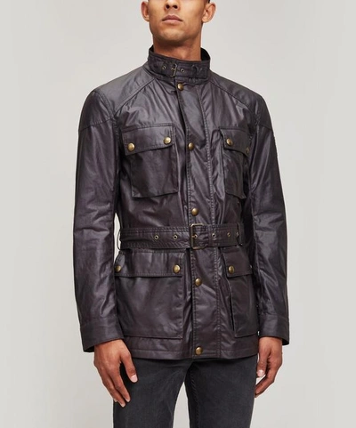 Shop Belstaff Roadmaster Belted Jacket