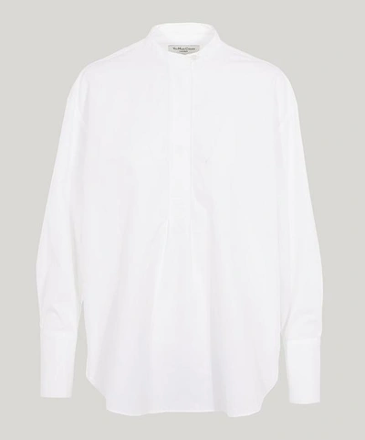 Shop Ymc You Must Create Dorothy Cotton Poplin Shirt In White