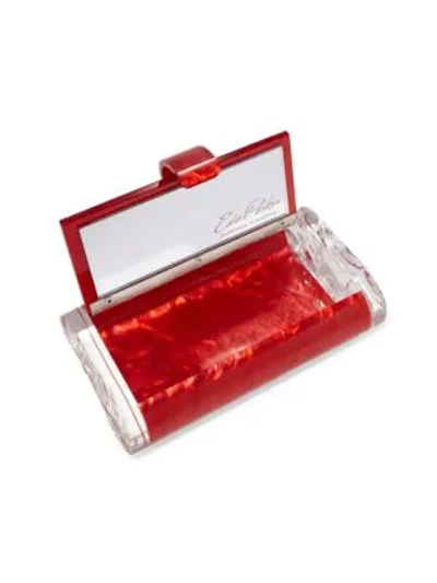 Shop Edie Parker Lara Acrylic Confetti Clutch In Star